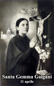 Il Santo del giorno di oggi 11 Aprile 2016 Santa Gemma Galgani